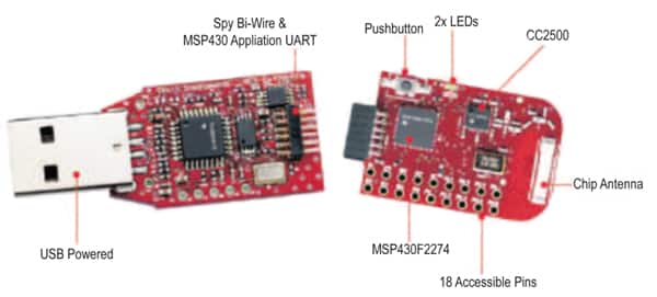 TI’s eZ430 – RF2500 RFID development kit